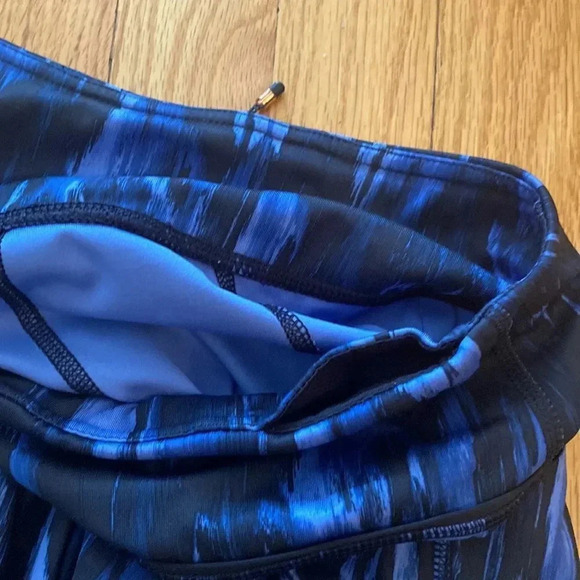 Lululemon sz 4 All Ed Up Mid-Rise Tight designed for running blue black EUC - Picture 7 of 11